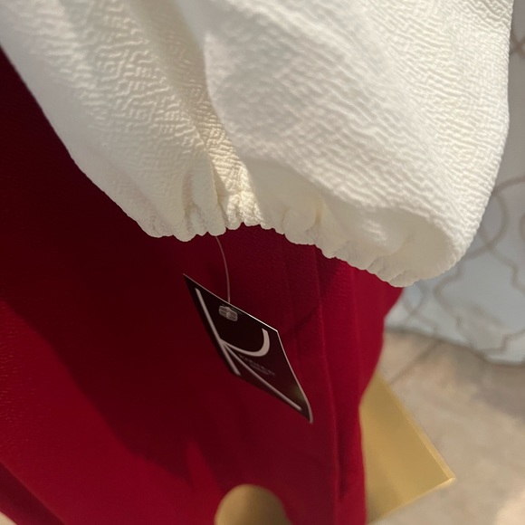 NWT Beautiful Kasper Faux Wrap Dress, Size M! - Picture 8 of 14